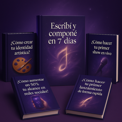 Guia: Escribí y componé TU CANCIÓN en 7 días! 🎤✨